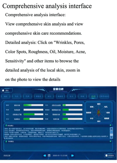 Smart Ice Blue Plus 7 in 1 Oxygen Hydro dermabrasion Bubble Machine Professional Face Hydra Machine rf Lifting ultrason machine