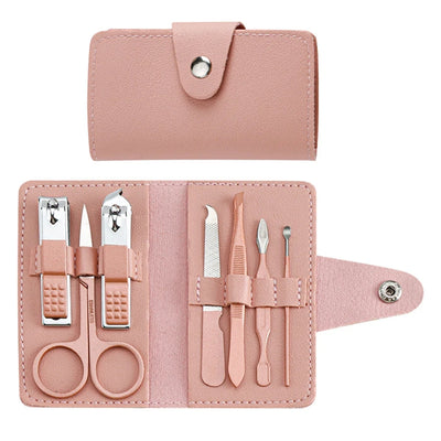 7-piece Nail Clipper Set Complete Set Of Household Nail Clippers Manicure And Beauty Tools Portable Nail Clipper Set