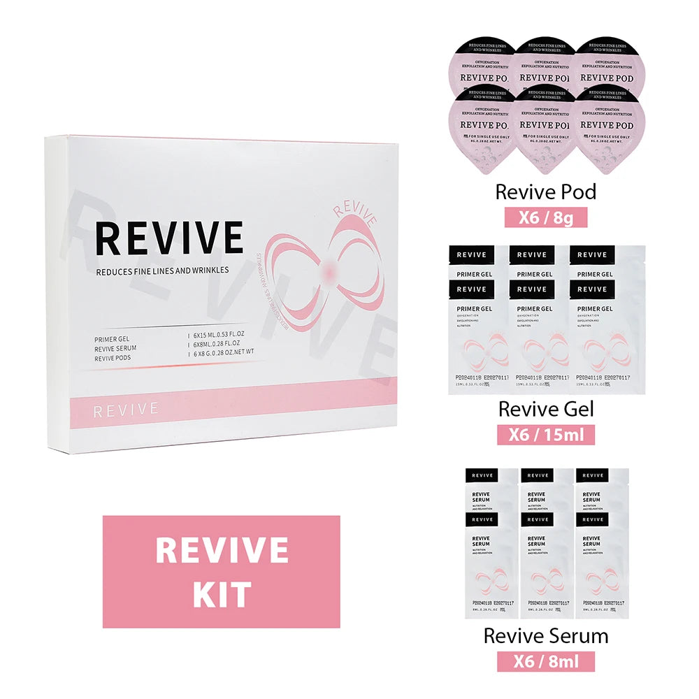 Foreverlily 5 pcs CO2 Pods Set For CO2 Bubble Pen Aqua Face Cleaning CO2 Capsule Gels Facial SPA Beauty Restart Kit Skin Care