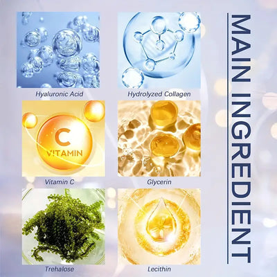 Facial texture essence reduces fine lines, improves firmness, moisturizing, anti-oxidation, brightening skin, caviar essence ski