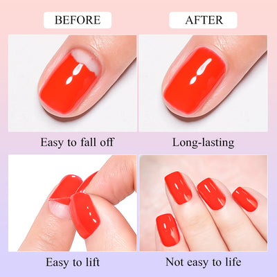 Mtssii 7ml Nail-Primer Prep Dehydrator Gel Nail Polish No Need Of UV LED Lamp Base Top Coat Nail Art Varnish Manicure