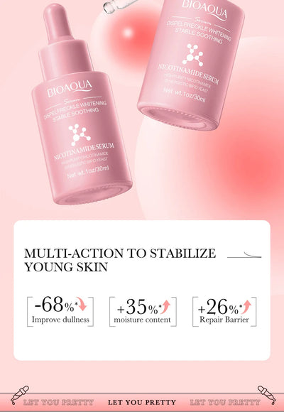 BIOAQUA Vitamin C Retinol Hyaluronic Acid Serum Moisturizing Brightening Hydrating Firming Facial Essence Beauty Face Skin Care