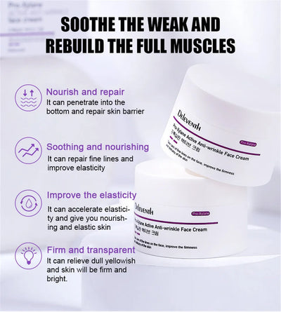 Instant Remove Wrinkles Face Cream Anti Aging Korean  Moisturizing Fades Fine Lines Lifting Firming Whitening Brighten Skin