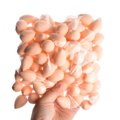 6/30/100Pcs Mini Makeup Sponge Soft Cute Face Beauty Egg Cosmetic Powder Puff for Foundation Cream Concealer Makeup Blender Tool
