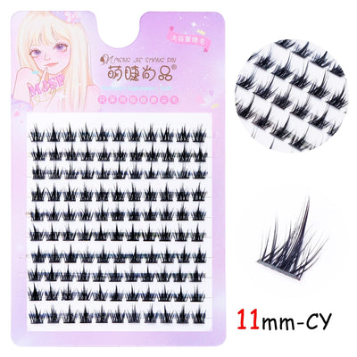 Individual Eyelashes DIY Eyelash Clusters Natural Fake Eyelashes Lash Clusters Manga Lashes Newbie Daily Eyelashes Makeup