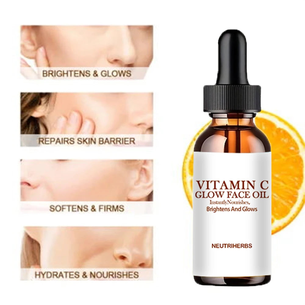 Vitamin C Radiant Oil contains various plant extracts to balance skin tone, moisturize and nourish for a long time, shining and