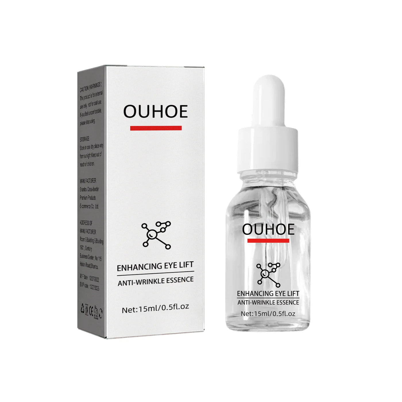 Eye Lifting Serum Anti Dark Circles Puffiness Reduce Fine Lines Wrinkle Firming Nourishing Brightening Eye Bags Remover Essence