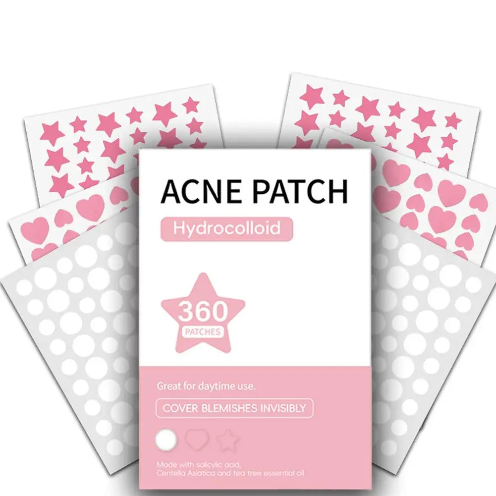 Color Acne Patch Set Mild Non-irritants Fade Acne Pimples Closed Mouth Improve Acne Muscle Acne Patch Skin Care