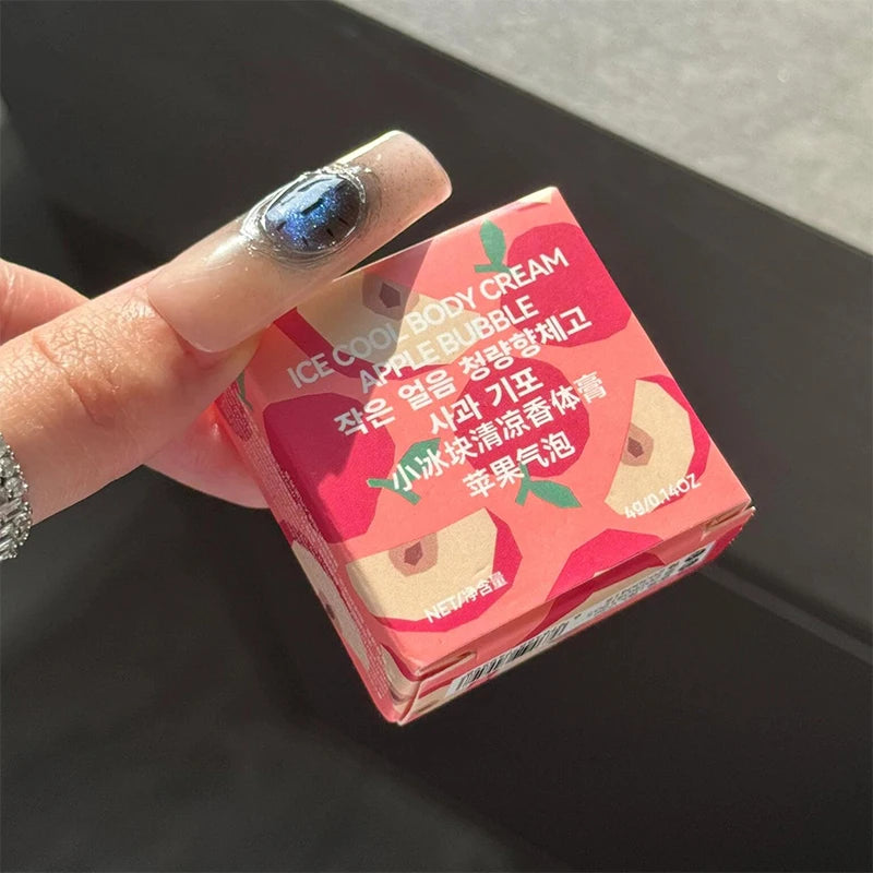 Small Ice Cube Solid Perfume Refreshing and Fragrant Lasting Deodorants Eliminate The Odor Lasting Balm Fruit Tea Fragrant Paste