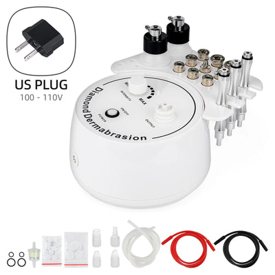 Foreverlily Diamond Microdermabrasion Dermabrasion Machine Water Spray Exfoliation Beauty Machine Wrinkle Face Peeling Machine