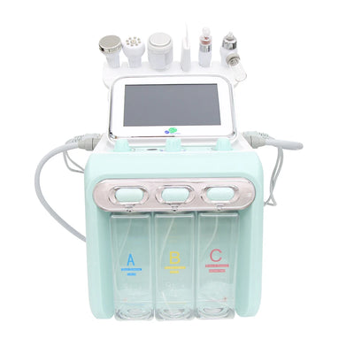 AOKO  hydrogen  6in1  Water Oxygen Jet Hydro Diamond Dermabrasion Machine Facial Microdermabrasion Device for Face Clean