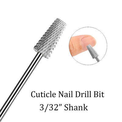 1pc Tungsten Carbide Nail Drill Bit Cutter For Manicure Machine Carbide Electric Nail Drill Milling Cutter For Nail Accessories