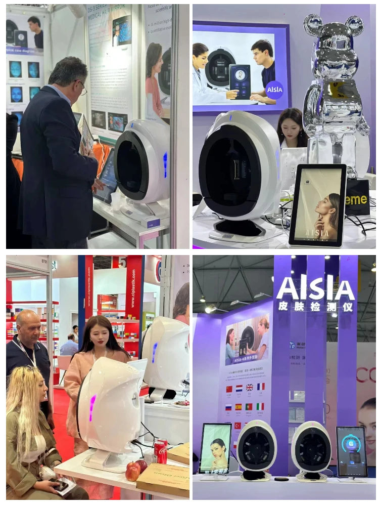 AISIA Q1 3D AI Facial Skin Analyzer Detection Skin Problem Diagnosis 8 Spectrum Professional Analysis Beauty Salon Equipment