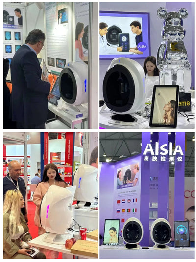 AISIA Q1 3D AI Facial Skin Analyzer Detection Skin Problem Diagnosis 8 Spectrum Professional Analysis Beauty Salon Equipment
