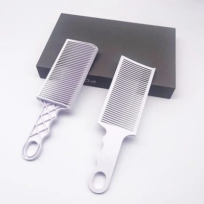Barber Flat Topper Fading Comb Guide Professional Hair Styling Comb Heat-resistant Hair Cutting Clippers Salon Hairdresser Tools