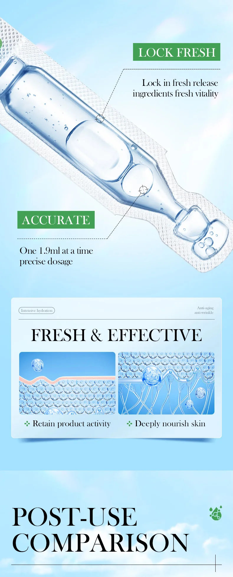 SADOER Aloe Vera Anti Aging Face Serum Moisturizing Brightening Firming Hydrating Facial Essence Beauty Face Skin Care Products