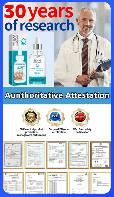 Instant Facial Anti Wrinkle Essence Moisturizing Anti-aging Lifting Firming Brighten Fade Fine Lines Skin Deep Repair Face Serum