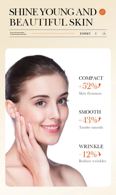 Face Serum Oligopeptide Freeze Dried Powder Nourish Tighten Skin Care Sensitive Repair Smooth Facial Essence Beauty