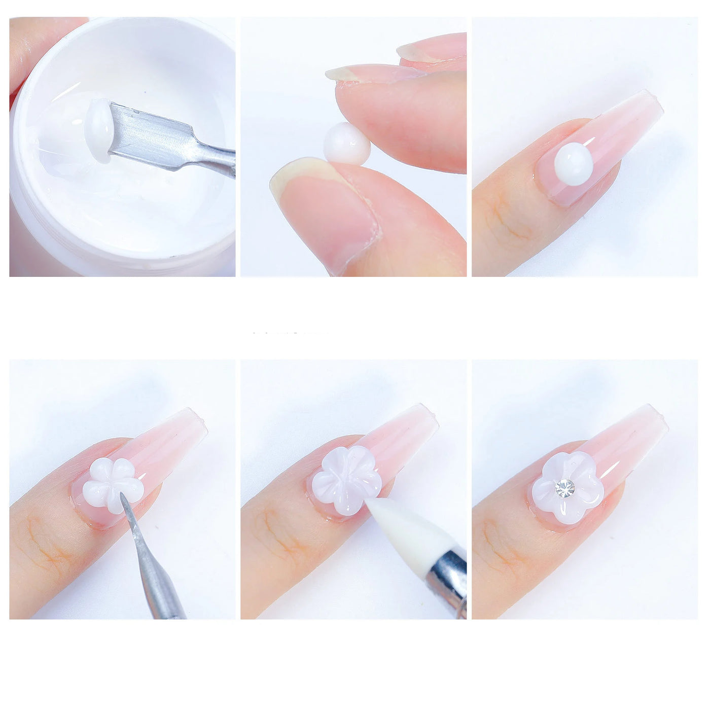 CHUNSHU Solid Jelly Extension Nail Gel Polish 15g Poly Builder Construction Gel For Nails Extend Semi Permanent UV White Varnish