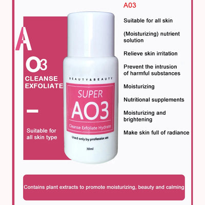 AS1 SA2 AO3 30ml High Concentrated Solution Liquid For  Dermabrasion Beauty Machine Kit of 3 Serums Skin Deep Cleaning Skin Care