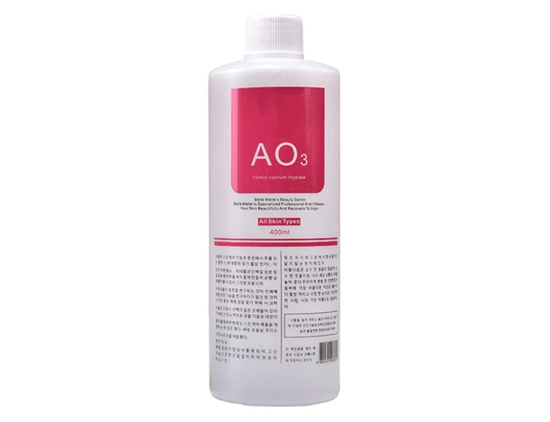 AS1 SA2 AO3 Small Bubble Aqua Peeling Solution 400ml Hydrogen Oxygen Dermabrasion Facial Cleaning Blackhead Export Liquid Beauty