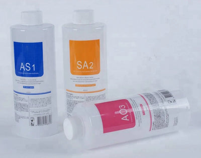 AS1 SA2 AO3 Small Bubble Aqua Peeling Solution 400ml Hydrogen Oxygen Dermabrasion Facial Cleaning Blackhead Export Liquid Beauty